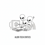 Aliens Shopping Online