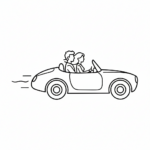 Couple in a car